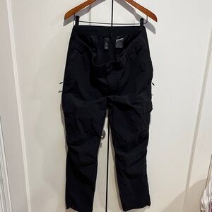 H&M Black Cargo Joggers Pants